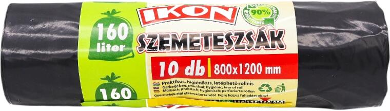 Szemeteszsák 80x120 10 db/roll 160 Literes