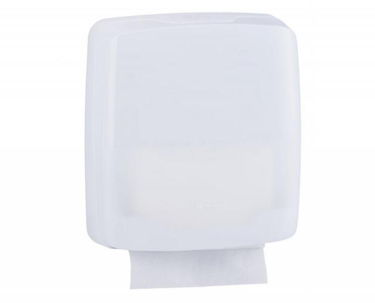 Papírtörlő adagoló Merida Hygiene Control SLIM, fehér