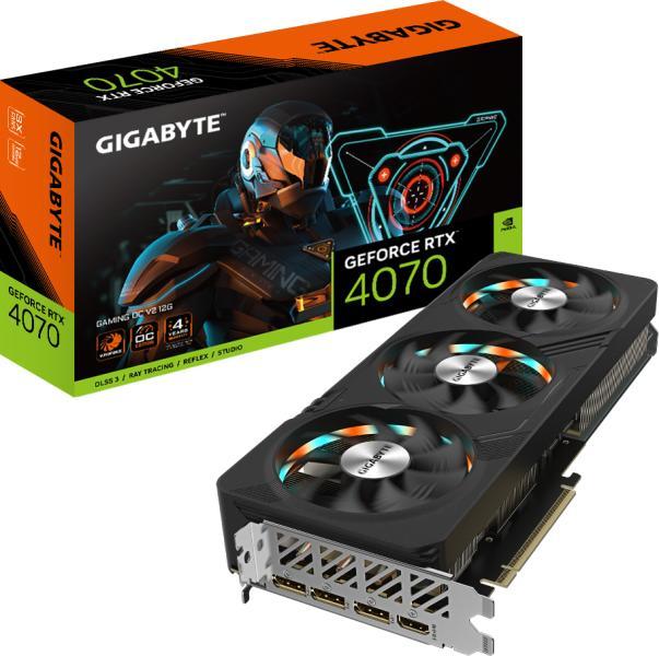 新品　Gigabyte GeForce RTX 4070 WINDFORCE Placa video GIGABYTE GeForce RTX 4070 WINDFORCE 2X OC V2