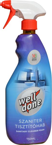 szaniter tisztítóhab 750 ml