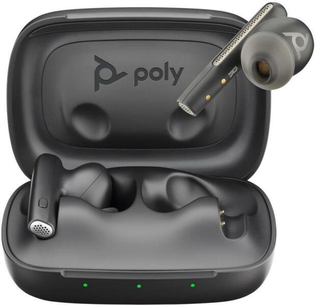 HP Earbuds Poly Voyager Free 60 UC (7Y8H4AA) (Microfon, căşti