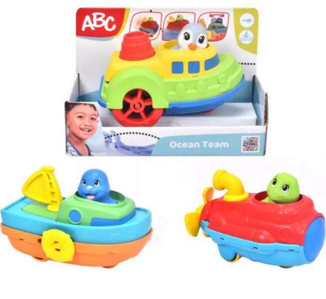 ABC - Ocean Team Hajó fürdőjáték állatokkal (204112008)