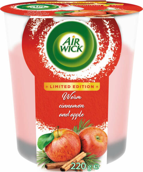 Essential Oils Warm Cinnamon and Apple XXL illatgyertya 220 g