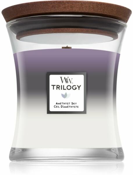 Trilogy Amethyst Sky illatos gyertya fa kanóccal 275 g