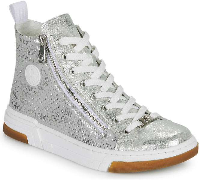 Rieker Pantofi sport stil gheata Femei - Rieker Argintiu 38 (Încălţăminte  sport) - Preturi
