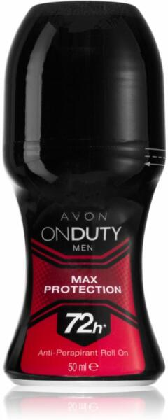 Avon OnDuty Max Protection golyós dezodor roll-on 72 óra 50 ml dezodor  vásárlás, olcsó Avon OnDuty Max Protection golyós dezodor roll-on 72 óra 50  ml izzadásgátló árak, akciók