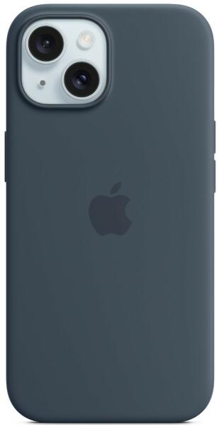 iPhone 15 MagSafe Silicone cover storm blue (MT0N3ZM/A)