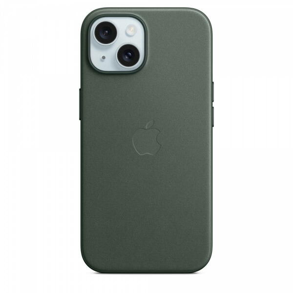 iPhone 15 FineWoven MagSafe case evergreen (MT3J3ZM/A)
