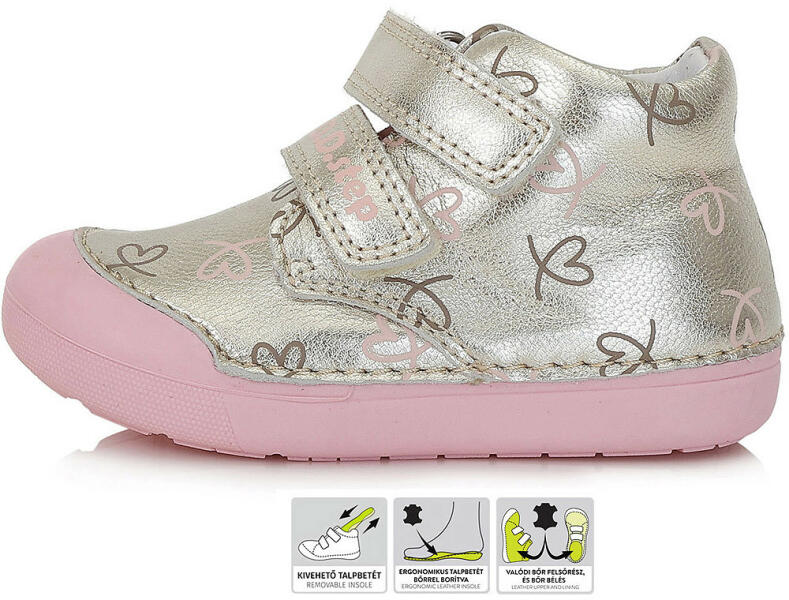 Vásárlás: D.D.Step Szíves pezsgő baba cipő (Méret 21) Gyerek cipő árak  összehasonlítása, Szíves pezsgő baba cipő Méret 21 boltok