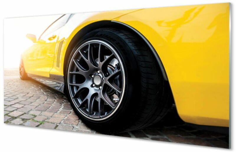 Vásárlás: tulup. hu Üvegképek sárga autó 120x60cm 2 fogas Grafika, falikép  árak összehasonlítása, tulup hu Üvegképek sárga autó 120 x 60 cm 2 fogas  boltok