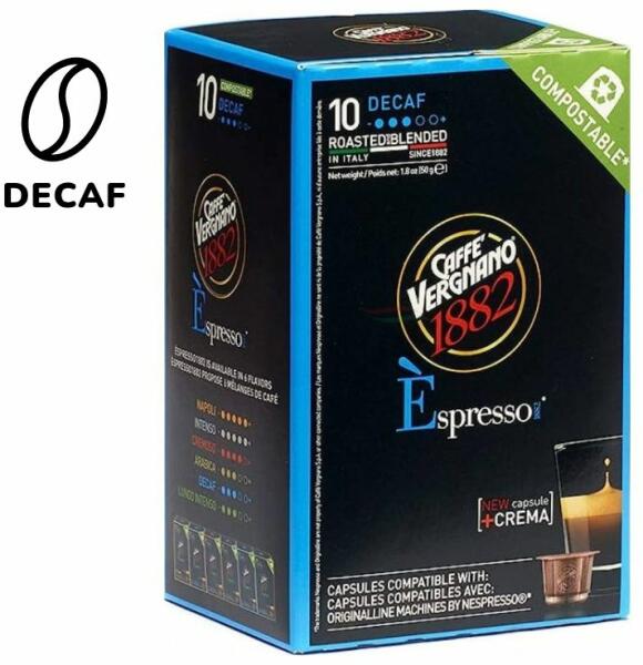 Decaf Koffeinmentes kávékapszula Nespresso®-hoz 10 db