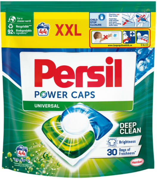 Power Caps Universal mosókapszula (44 mosás) - pelenka