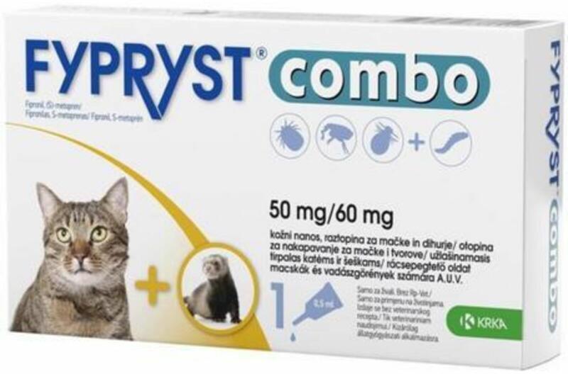 Combo Spot-On kullancs- és bolhairtó csepp macskáknak 1 db