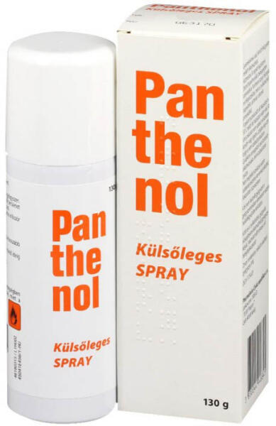 Vásárlás: Panthenol Kulsoleges Spray 130 G Gyógyhatású krém árak  összehasonlítása, PanthenolKulsolegesSpray130G boltok