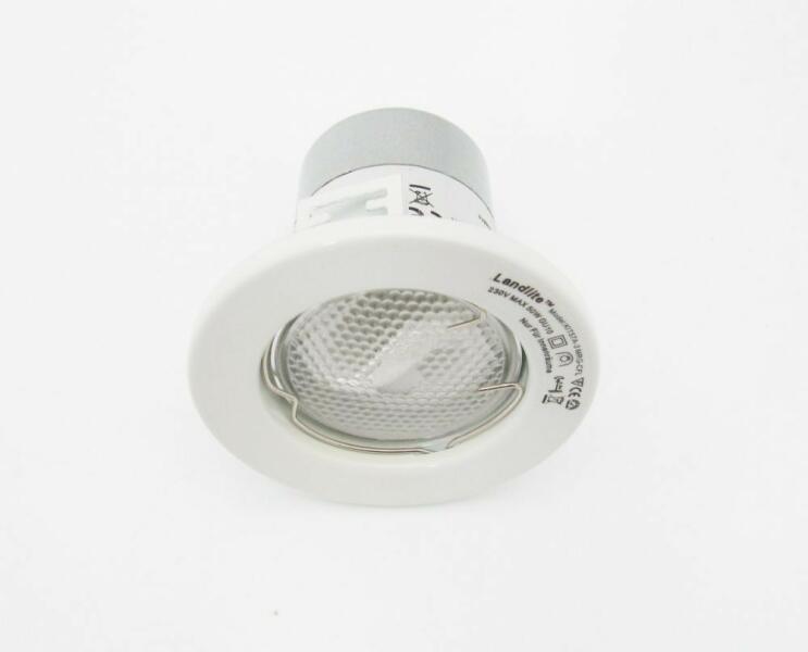 Energiatakarékos, GU10, 3x13W, Ø79mm, fix, fehér, spot keret szett (KIT-57A-3)