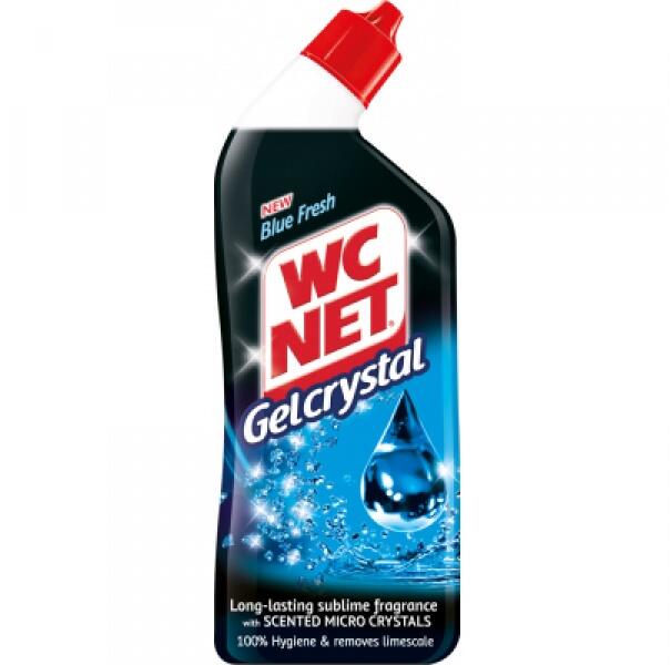 Gelcrystal WC gél tisztító Blue Fresh 750 ml
