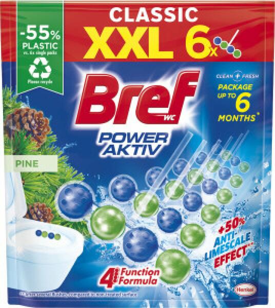Power Activ WC blokk Fenyő 6x50 g XXL CSOMAG