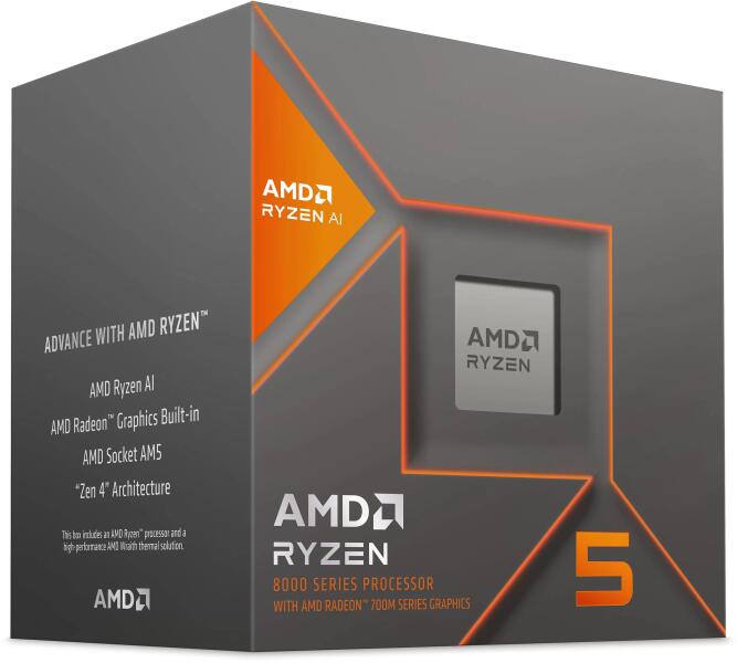 AMD Ryzen 5 8600G 6-Core 4.3GHz AM5 Box (100-100001237BOX