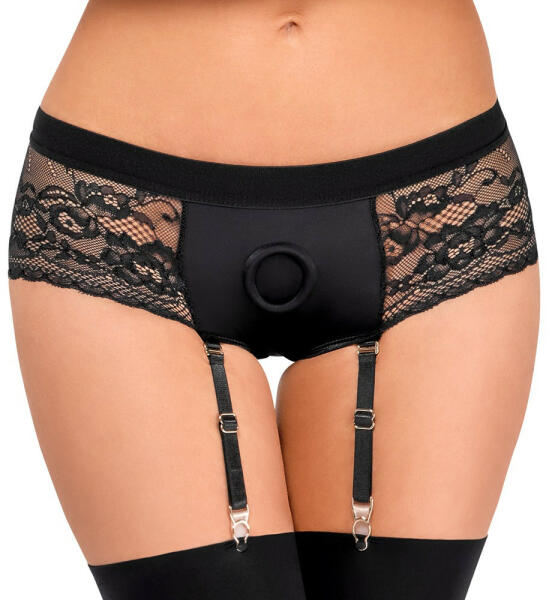 Strap-On Lace Panties with Suspender (2493608)