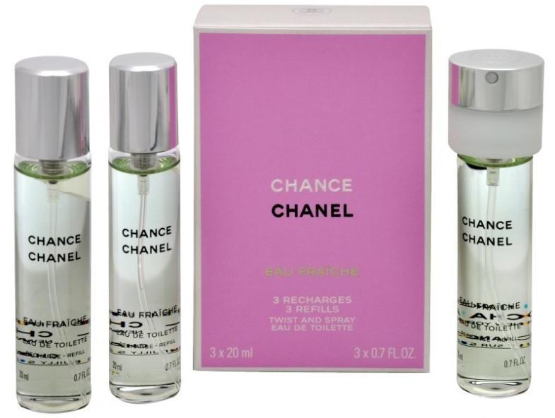 CHANEL Chance Eau Tendre (Refills) EDT 3x20 ml parfüm vásárlás, olcsó  CHANEL Chance Eau Tendre (Refills) EDT 3x20 ml parfüm árak, akciók