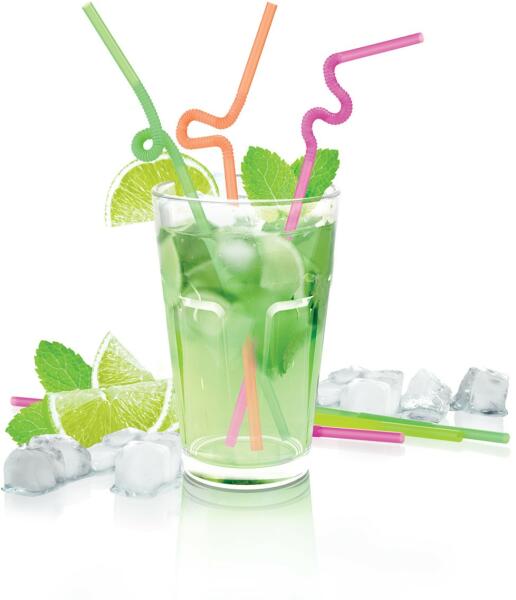 myDRINK Szívószálak, hosszú, hajlítható, 40 db (308856.00)