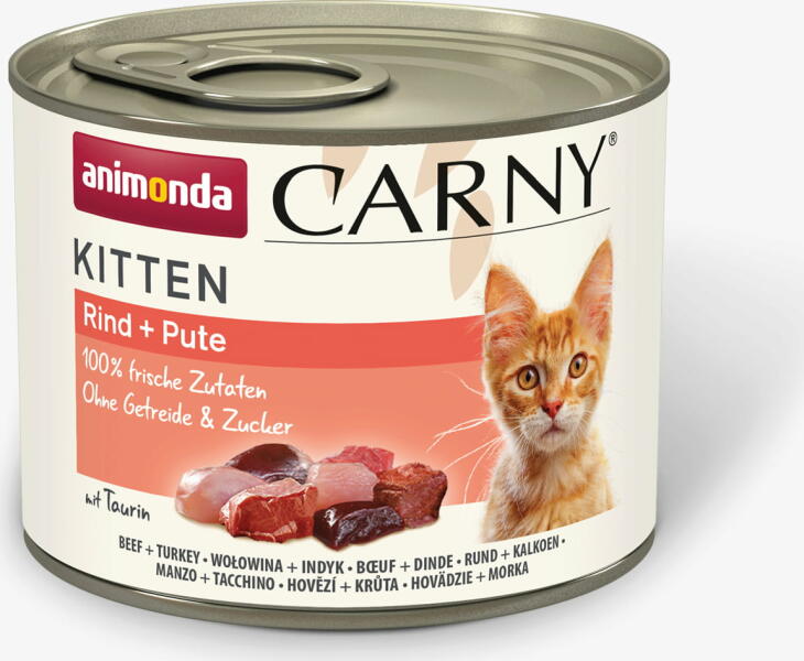 Carny Kitten beef & turkey 200 g