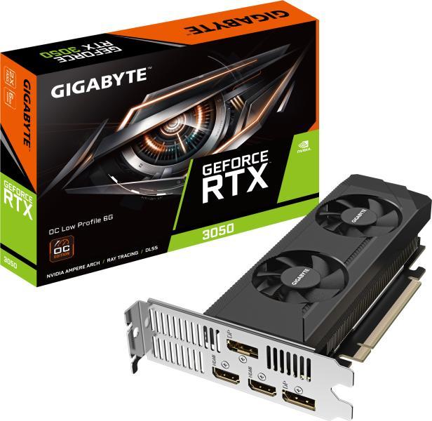 GeForce RTX 3050 OC Low Profile 6GB GDDR6 (GV-N3050OC-6GL)