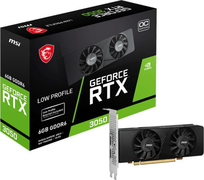 GeForce RTX 3050 LP OC 6GB GDDR6 96bit (V812-023R)