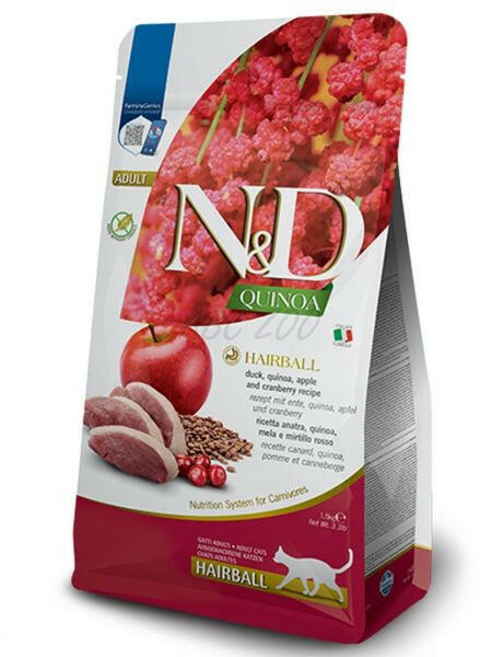 Quinoa Adult Hairball 1,5 kg