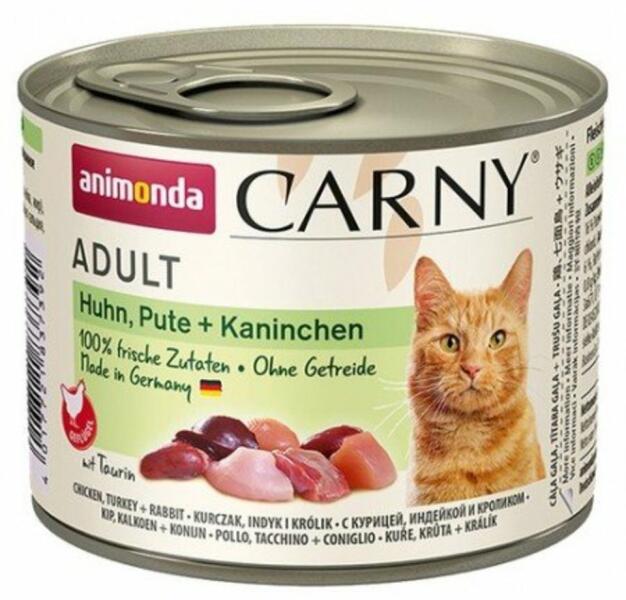 Carny Adult chicken, turkey & rabbit 200 g