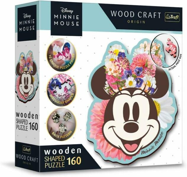 Wood Craft - Disney - Minnie egér 160 db-os (20193)