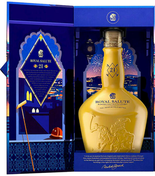 CHIVAS REGAL 21 years Royal Salute Jodhpur Polo 0,7 40% (Whisky