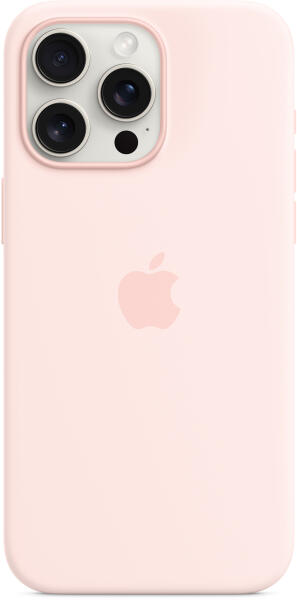 iPhone 15 Pro Max MagSafe Silicone cover light pink (MT1U3ZM/A)