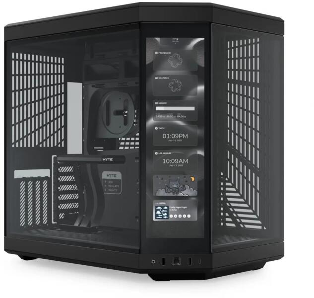 Y70 Touch TG Black (CS-HYTE-Y70-B-L)