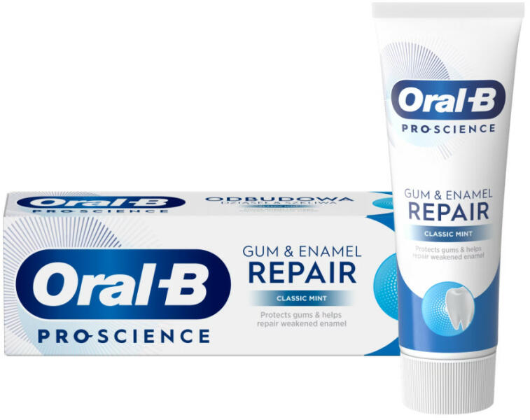 Vásárlás: Oral-B PRO-Science GUM & ENAMEL Repair classic mint fogkrém 75ml  Fogkrém árak összehasonlítása, PRO Science GUM ENAMEL Repair classic mint  fogkrém 75 ml boltok