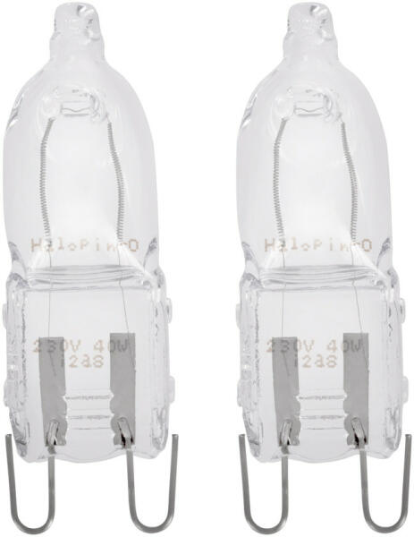 Sütőlámpa G9 40W 2700K 460lm átlátszó 2db Eglo-110299 (110299)