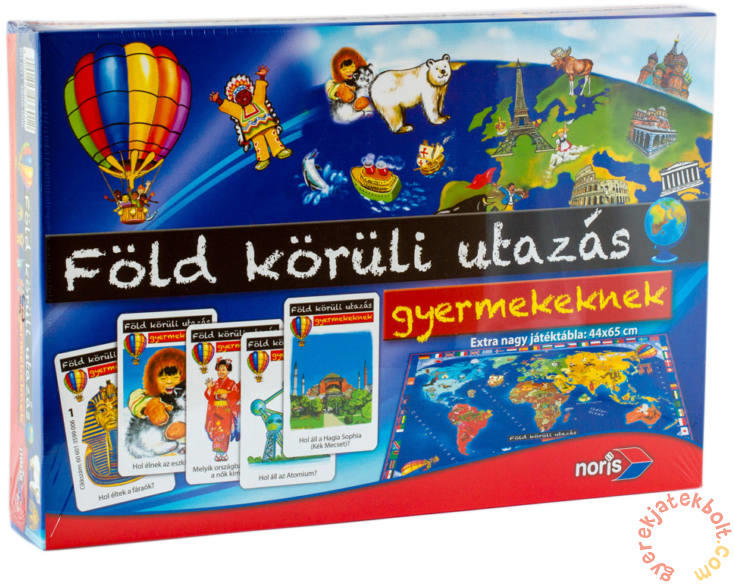Vásárlás: Noris Föld körüli utazás gyermekeknek Tudományos és  ismeretterjesztő játék árak összehasonlítása, Földkörüliutazásgyermekeknek  boltok