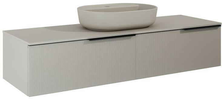 márványpult 160x46 cm, matt beige AR-168220 (AR-168220)