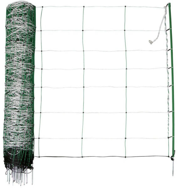 AKO TopLine Plus Villanypásztor háló, zöld, 50 m x 108 cm, egy leszúró tüskével