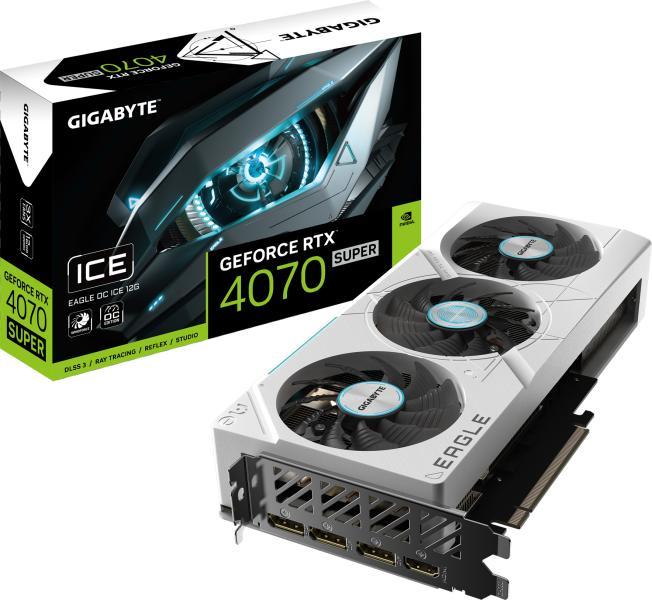 【美品】GIGABYTE GeForce RTX 4070 SUPER AERO GIGABYTE GeForce RTX 4070 SUPER AERO OC 12GB GDDR6X (GV-N407SAERO