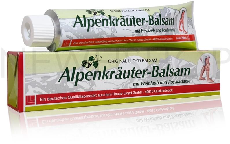 Original Alpenkräuter alpesi balzsam szőlőlevéllel és vadgesztenyével 200 ml
