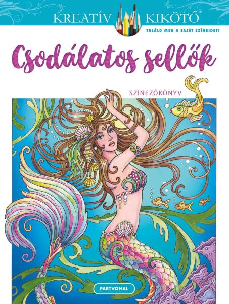 Csodálatos sellők színezőkönyv