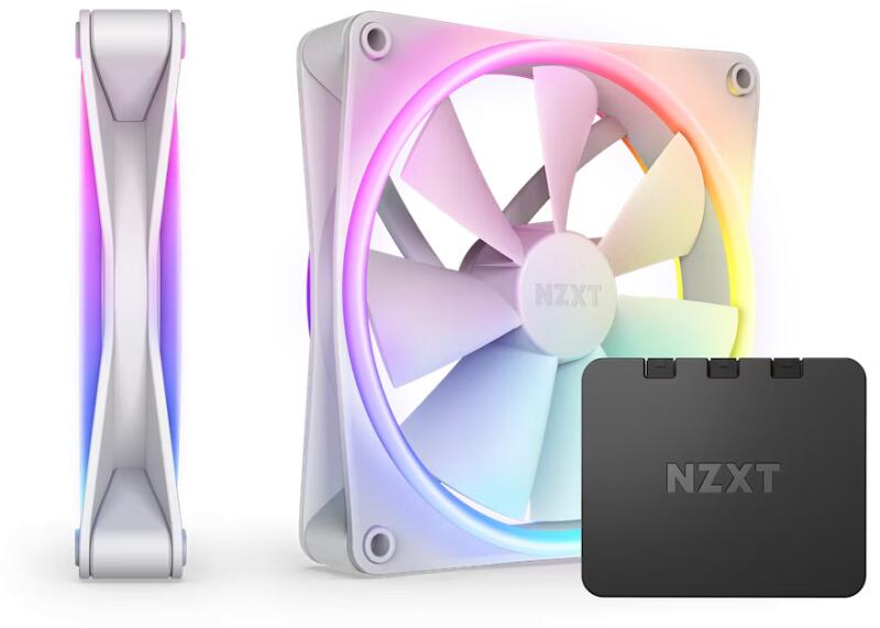 F140 RGB Duo White 2 (NZXT-FAN-RF-D14DF-W1)