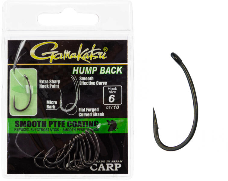 G-Carp Hump Back #6 10pc (185030-006)