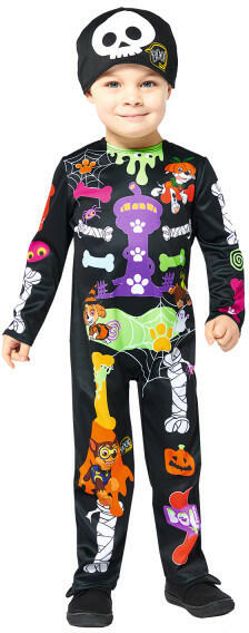 Amscan Neon Skelett Overall Für Jungen – Nachhaltiges Halloween-Kostüm – 100% Recycelbar – Mit Maske & Kopfbedeckung Amscan Neon Skelett Overall Für Jungen – Nachhaltiges Halloween-Kostüm – 100% Recycelbar – Mit Maske & Kopfbedeckung
