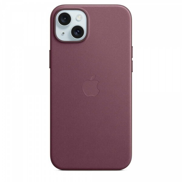 iPhone 15 Plus FineWoven MagSafe cover mulberry (MT4A3ZM/A)