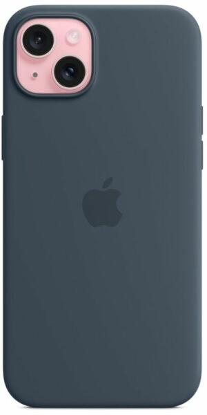 iPhone 15 Plus MagSafe Silicone case storm blue (MT123ZM/A)