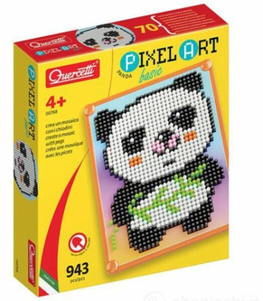 Pixel Art - Panda pötyi (0768)