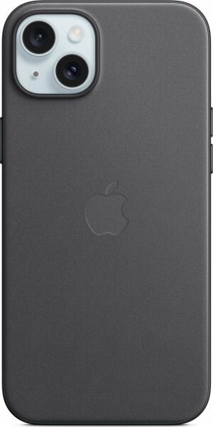 iPhone 15 Plus FineWoven MagSafe case black (MT423ZM/A)