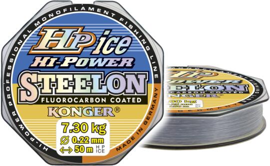 150m BOBINA LENZA Kong HP Hi-Power Steelon Invisible Monofili Corda Line - Foto 3